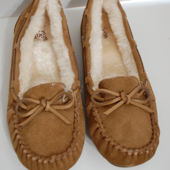 moccasins with fur inside